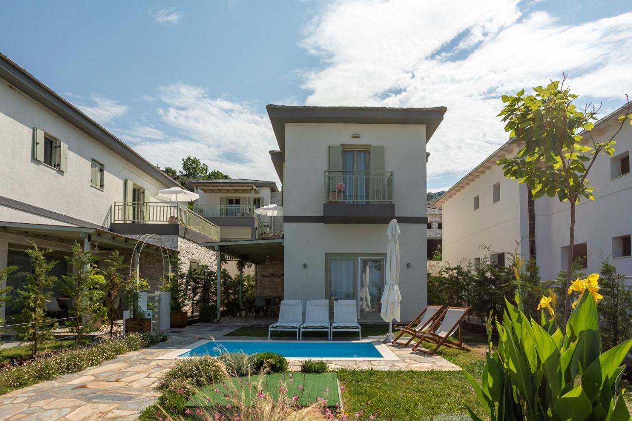 Sea And Sun Luxury Pools' Villas Chorefton Esterno foto