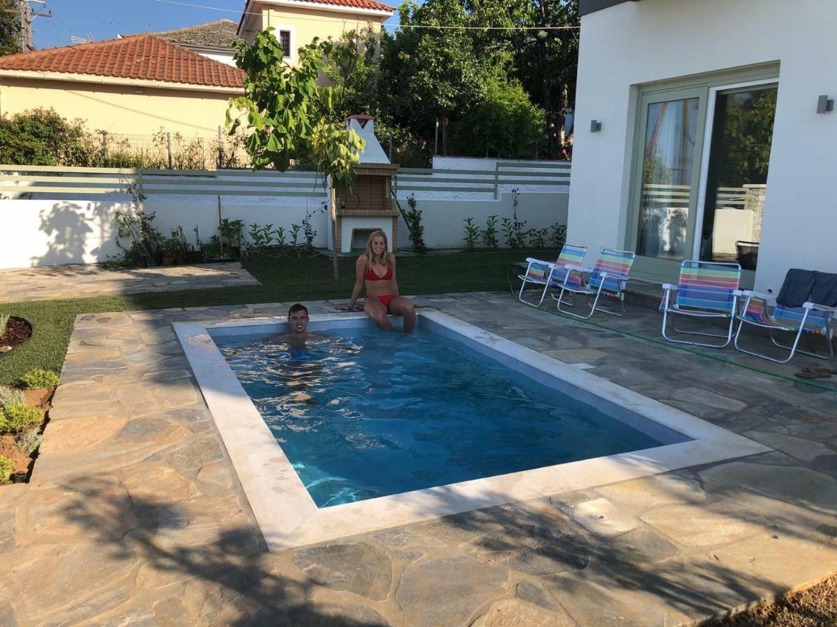 Sea And Sun Luxury Pools' Villas Chorefton Esterno foto